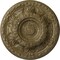 Ekena Millwork Granada Ceiling Medallion (Fits Canopies up to 7 1/8"), 23 1/2"OD x 2 3/4"P, Mississippi Mud Crackle CM24GAMMC - alternate 1
